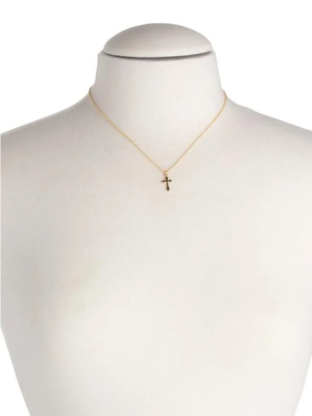 MIA FIORE Made In Italy 14kt Gold Plated Cross Necklace